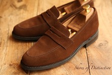 New Loake L1 Brown Suede Penny