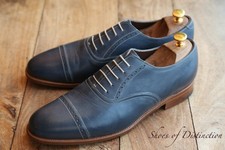Loake 1880 Navy Blue Leather