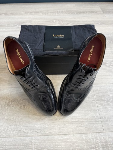 Loake men bloomsbury black - loake, men’s