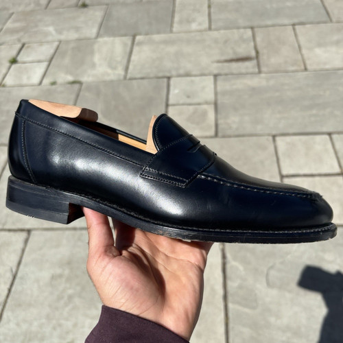 Loake imperial black polished - loake,