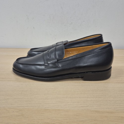 Loake 4455 black leather - black,