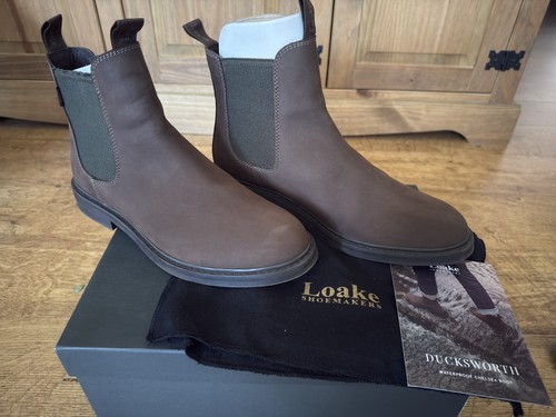 Mens loake ducksworth - mens, brown