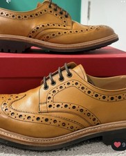 Loake Brogue Tan Leather Lace