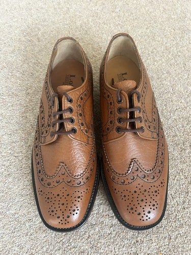 Loake tan brown leather - loake,