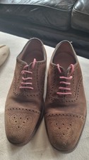 Loake Brown Suede Oxford