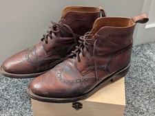 Loake Brogue Boots Size 10