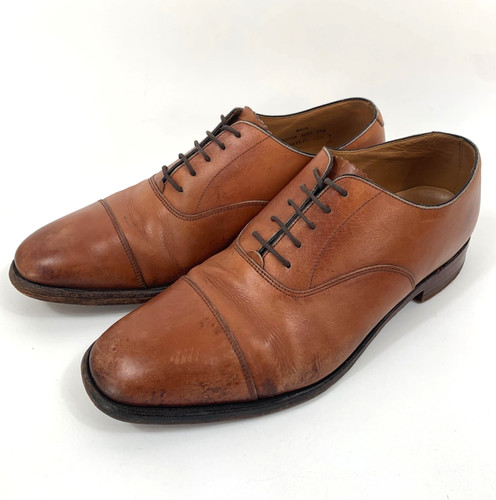 Loake brown leather - leather, oxford