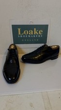 Loake 747B  Black Leather