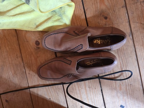 Men leather hand made - made, loake