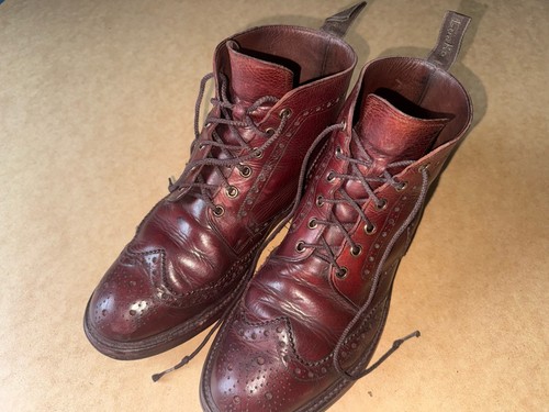 Loake bedale mens oxblood - bedale,