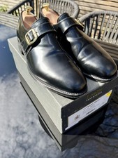 Loake Paisley Black Monk Strap