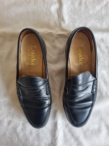 Loake shoemakers black leather - shoemakers,
